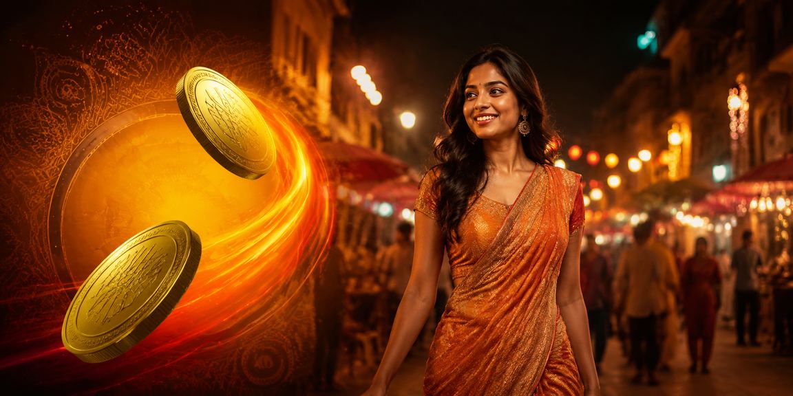কুমিল্লার নাইট মার্কেটে রাতের বেলা টস প্রেডিকশন গেম উপভোগ করছেন একজন ব্যবহারকারী
